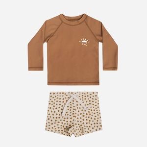12-18 Month Rylee + Cru Rash Guard Swimsuit